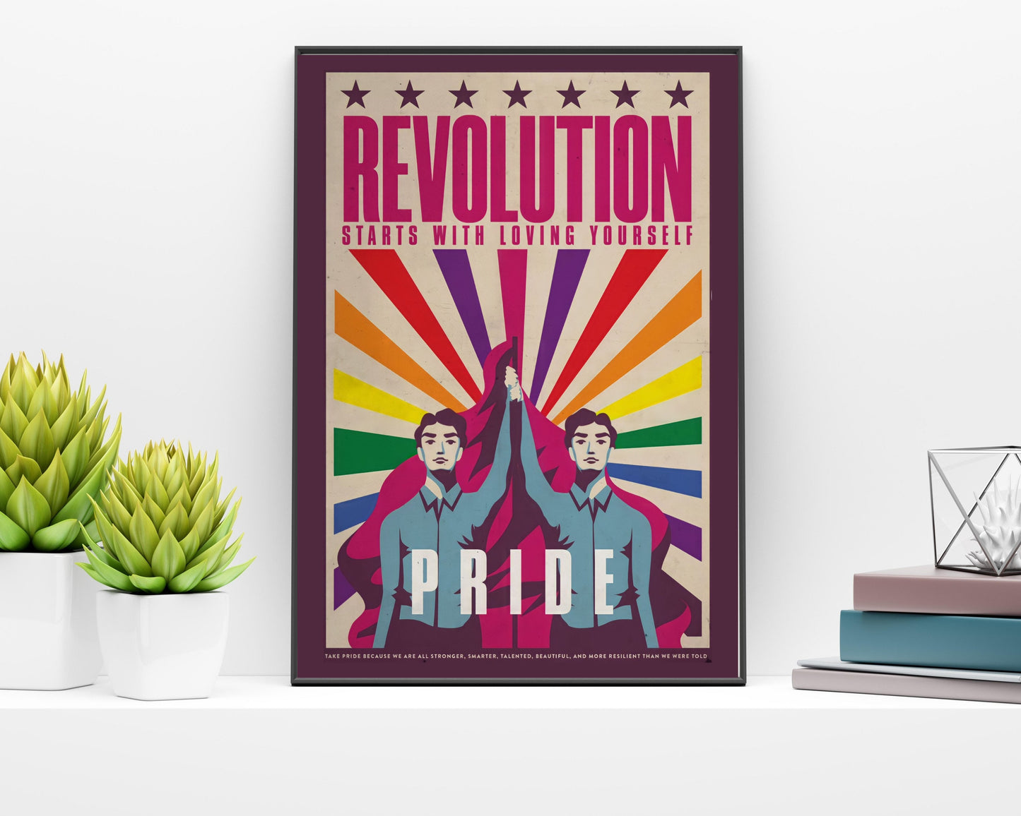 Gay Liberation Front Poster 1970 | Gay Art | Gay Rights Print | Pride Print | LGBT Prints | Pride Gift | Pride Poster | Lesbian Art